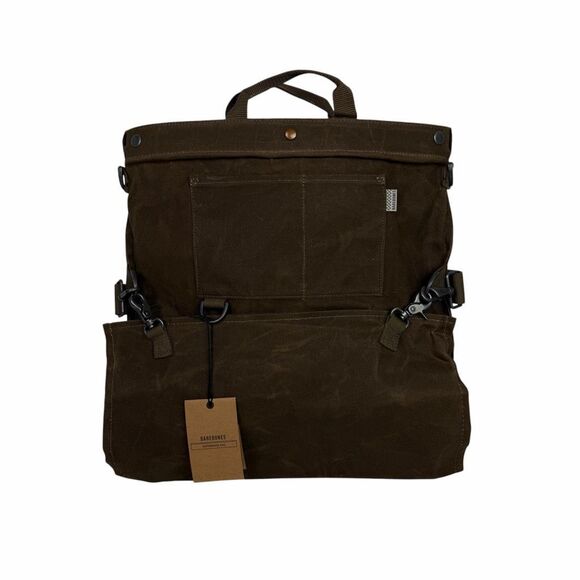 Barebones Handbags - Barebones Gathering Bag in Dark Khaki